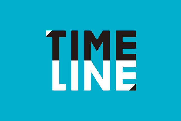 TIME LINE様のロゴデザイン画像