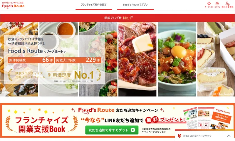 カバズワース掲載の媒体(Food's Route(フーズルート)様)